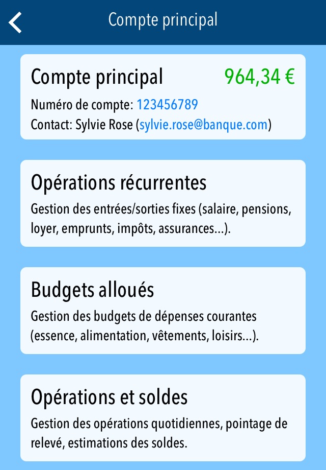 EstiBudget screenshot 2