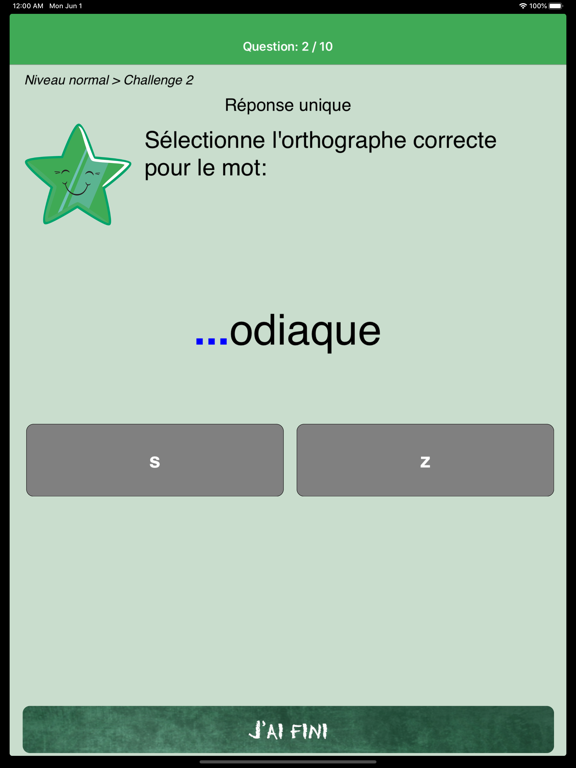 Screenshot #6 pour uneStar Francais CE1