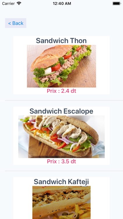 Esprit Food screenshot-3