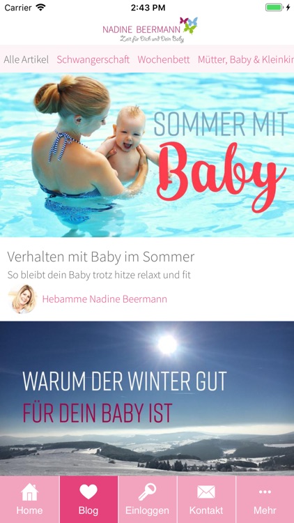 Nadine Beermann Hebamme Online