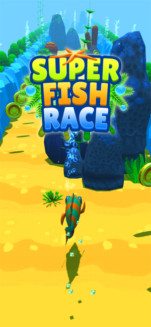 Fish Race: New Fun Shark Games