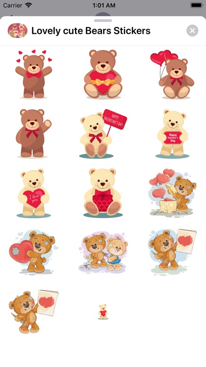 Cute bears Stickers