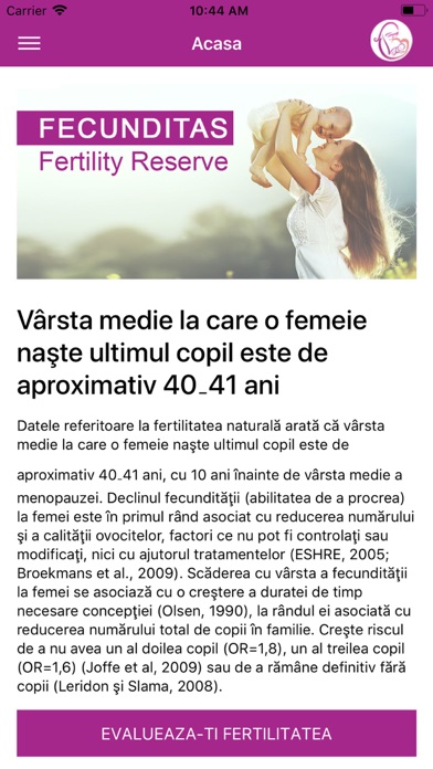 Fecunditas - Fertility Reserve screenshot 4