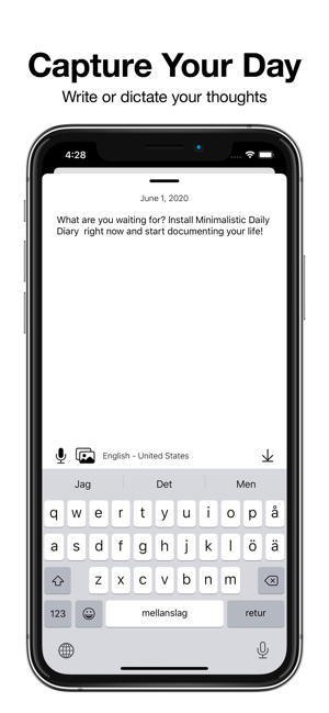 Minimalistic Daily Diary(圖3)-速報App