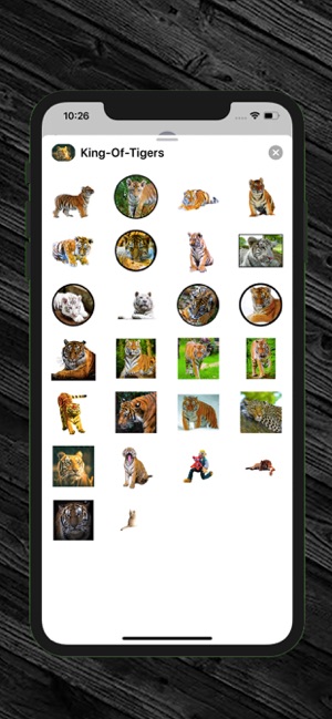 King Of Tigers Sticker Pack(圖3)-速報App