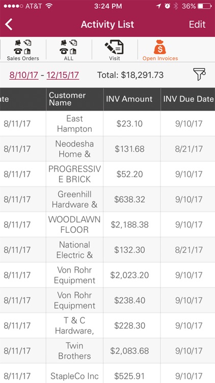 IVY Classic Ordering App