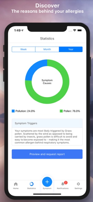 Sensio Air: Allergy Tracker(圖2)-速報App