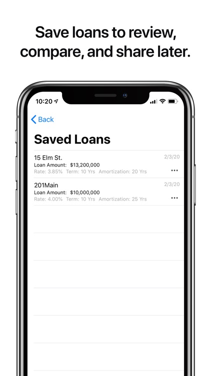 Crunched - Loan Calculator screenshot-3