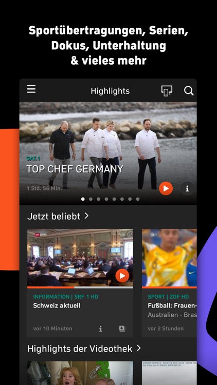 Zattoo - TV Streaming