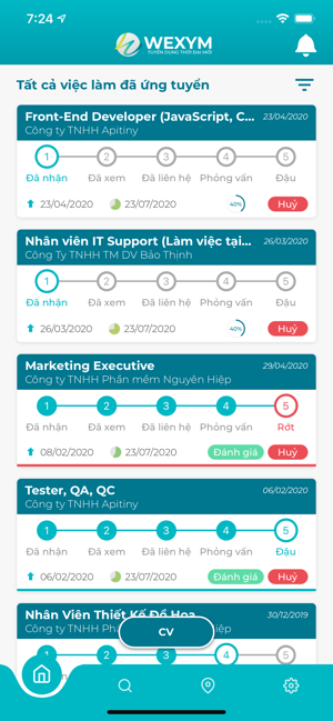 Wexym - Việc làm & Tuyển dụng(圖3)-速報App