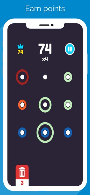 Circles - Glow Rings Puzzle(圖2)-速報App