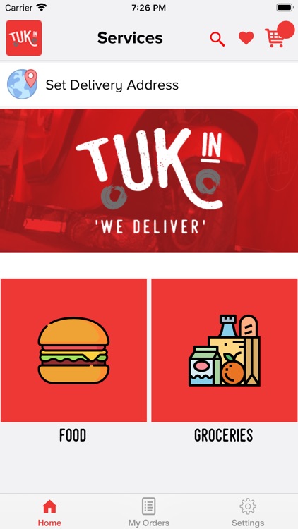 TukIn1Hour - Home Delivery