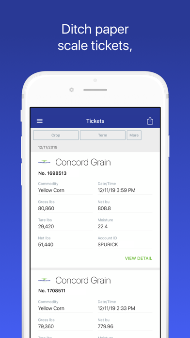 Concord Grain, LLC screenshot 2