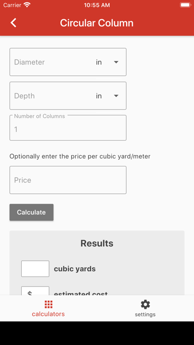 Concrete Calculator Plus screenshot 3