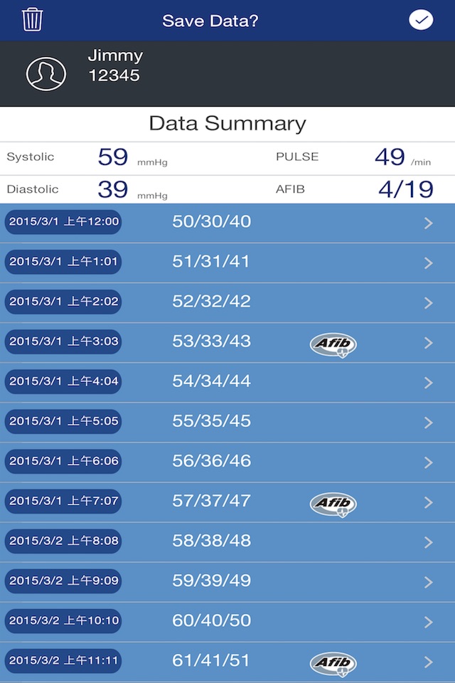 Microlife Connected Health screenshot 3