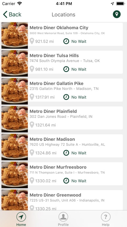 Metro Diner Restaurants