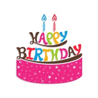 200 Happy Birthday Stickers