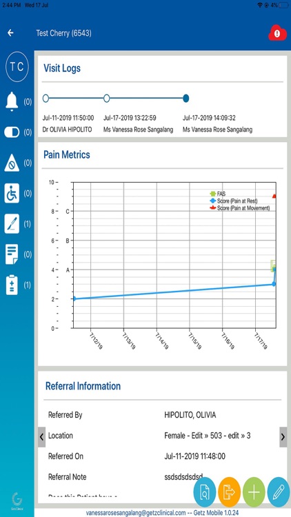 Getz Mobile Demo