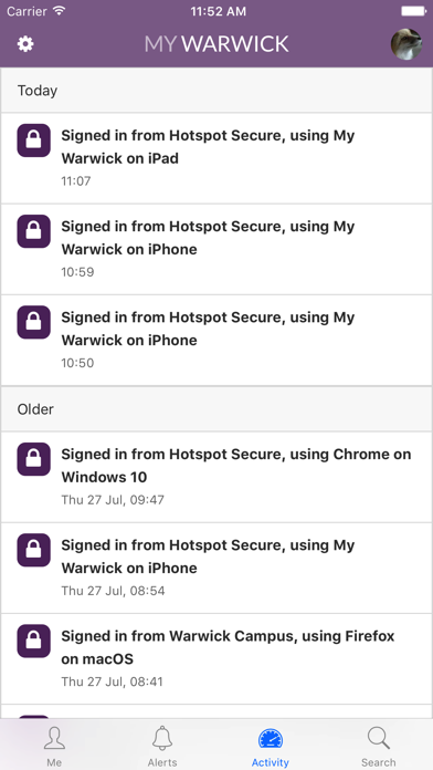 How to cancel & delete My Warwick from iphone & ipad 4