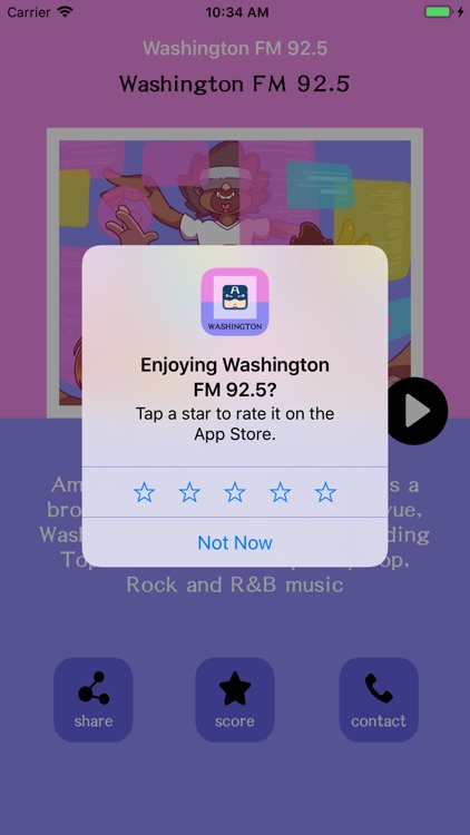 Washington FM 92.5 screenshot-3