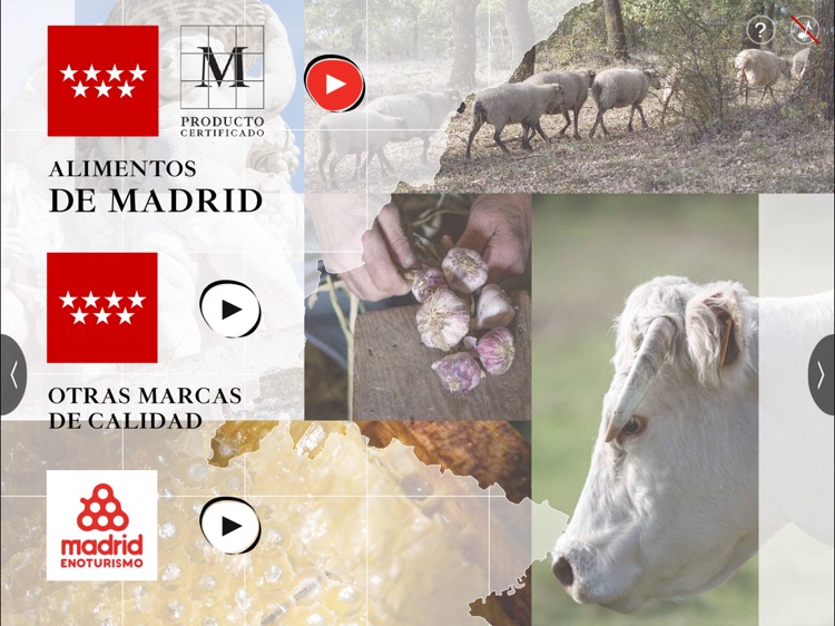 ALIMENTOS de MADRID para iPad