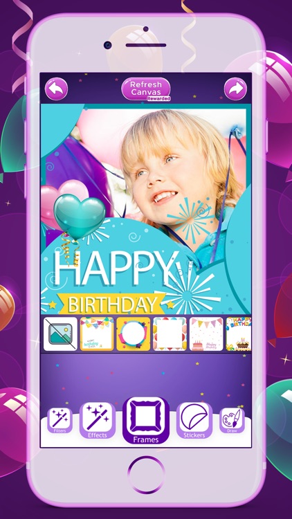 Happy B-day Frames & Stickers screenshot-5