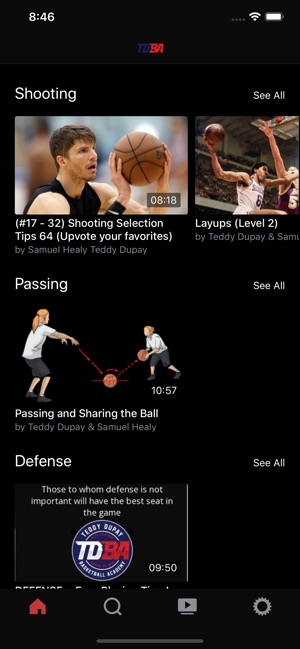 TDBA - Basketball Videos(圖1)-速報App