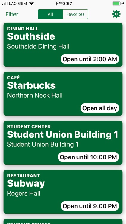 Business schedule Mason Campus