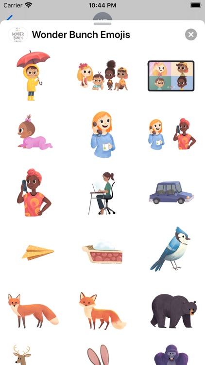 Wonder Bunch Emojis screenshot-5