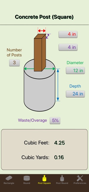 Concrete Calculator Elite(圖3)-速報App