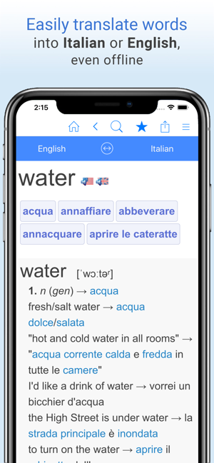 English+Italian Dictionary(圖1)-速報App