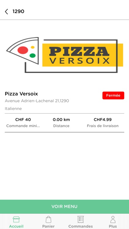 Pizza Versoix