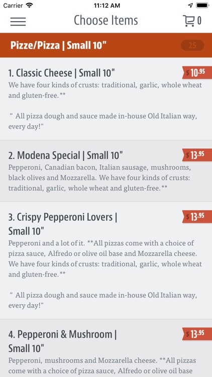 Modena Pizza and Pasta