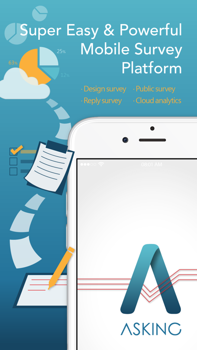 How to cancel & delete Asking - Mobile Survey Analyst from iphone & ipad 1