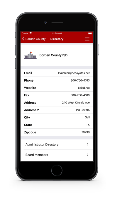 Borden County ISD screenshot 3