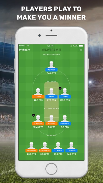 MyTeam11 - Fantasy Sports