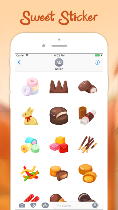 How to cancel & delete Delicious Sweet Stickers from iphone & ipad 2