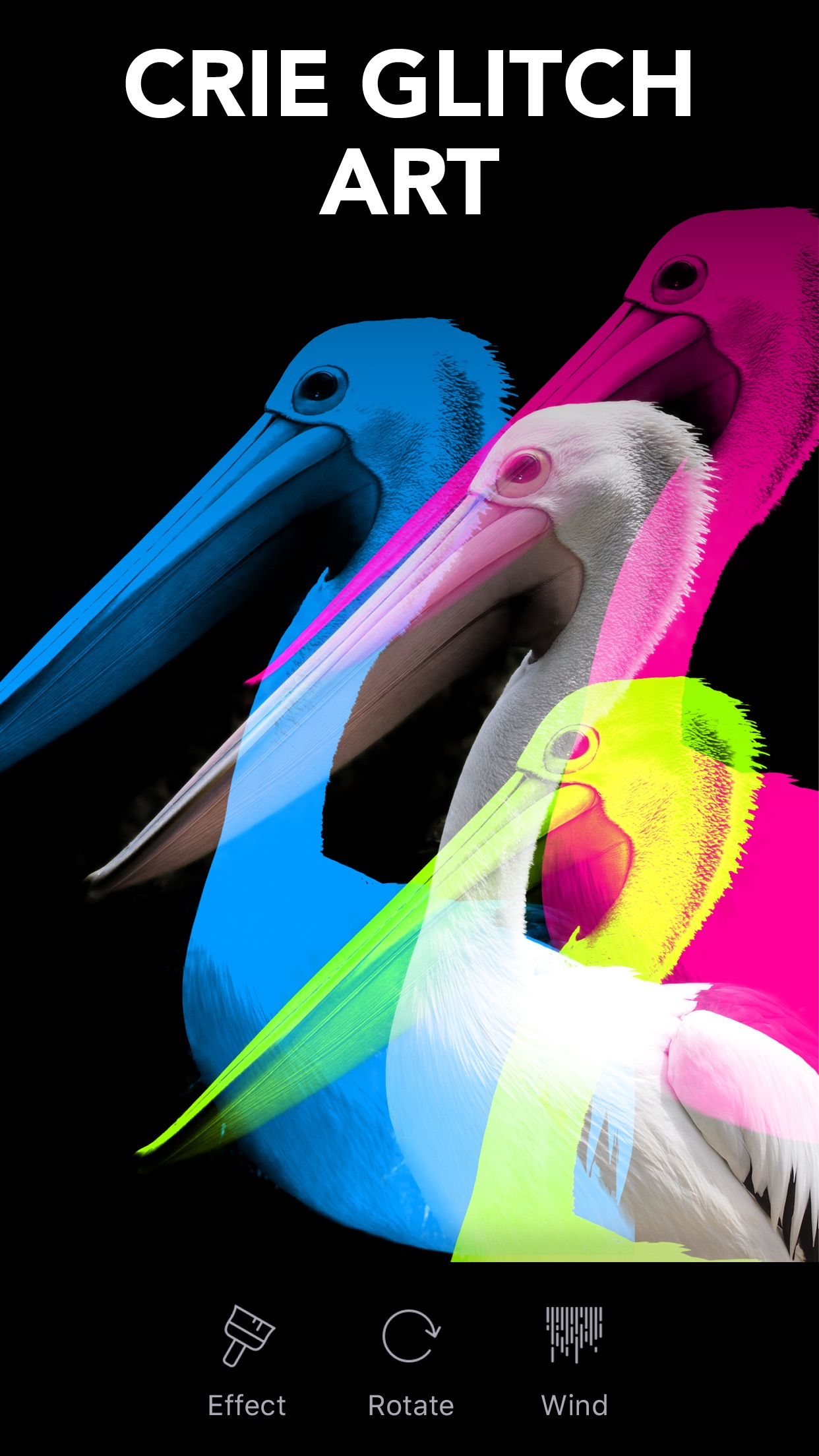 Screenshot do app Enlight Photofox: Foto e Arte