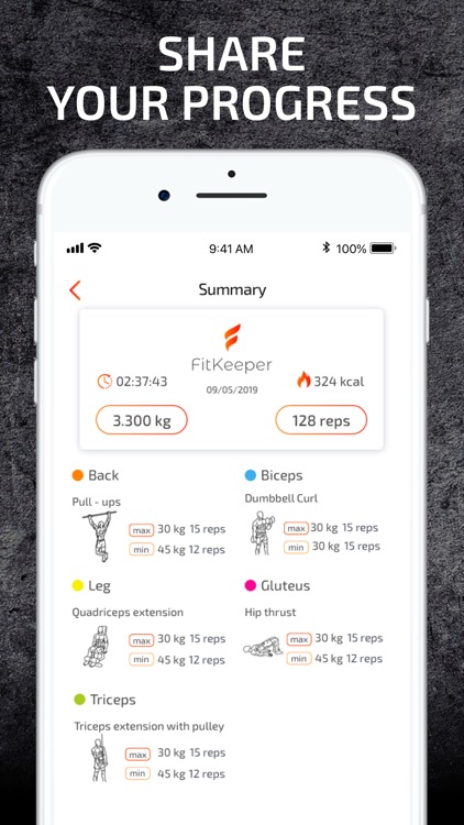 FitKeeper - Weight Lifting Log screenshot-5