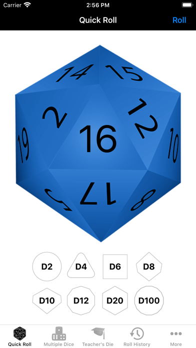 How to cancel & delete Natural 20 Lite - Rolling Dice from iphone & ipad 1