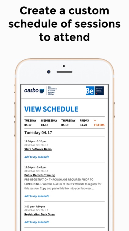 OASBO Events