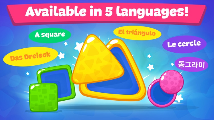 Shapes and colors - Kids games screenshot-3