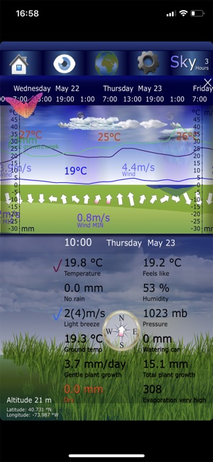 ShareWeather 16 Day Forecast(圖7)-速報App