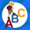 Icon Alphabet ABC flash cards