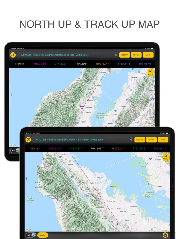 Direct-To Aviation GPS VFR IFR screenshot 2