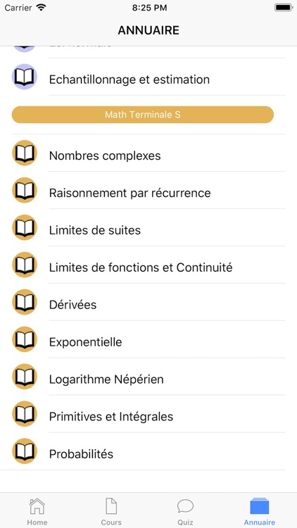 Maths Terminale S screenshot-5