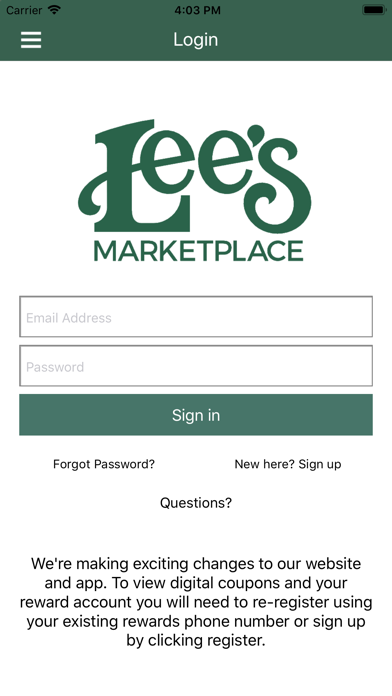 How to cancel & delete Lee's Marketplace from iphone & ipad 4