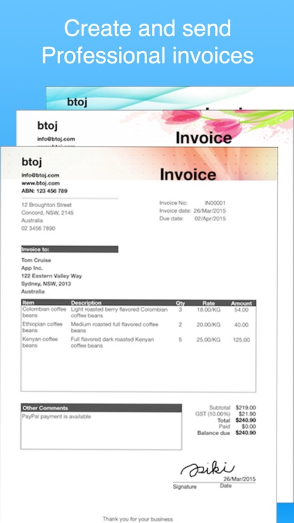 Invoice Maker Pro - Invoices