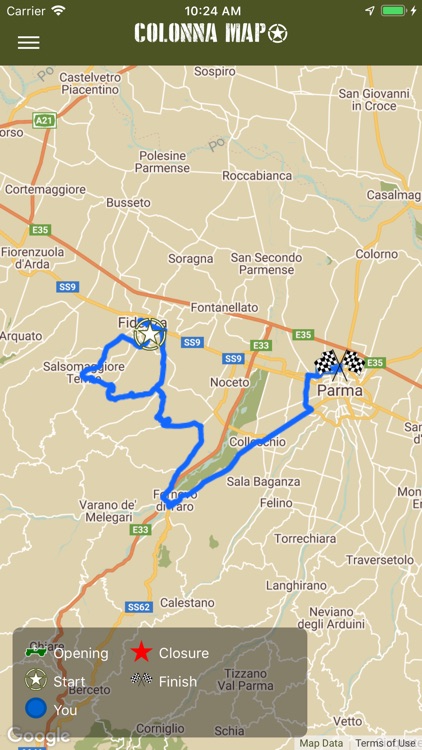 Colonna Map