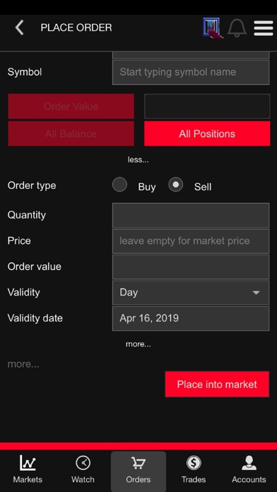QSC Mobile Trading App screenshot 4